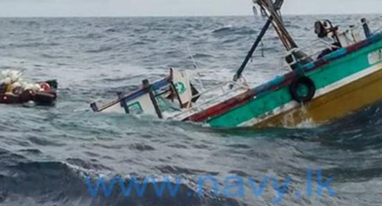 Navy rescues six fishermen in seas off Beruwala